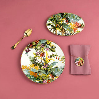 Oval Tray • Exotic Jungle 