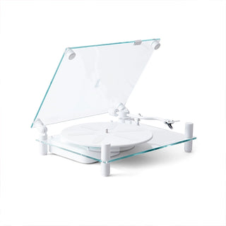 Transparent White Turntable