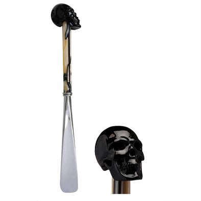 Black Skull Shoehorn - Danilo Cascella Premium Store