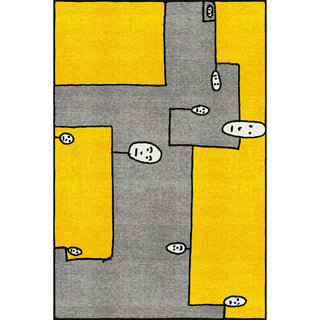 Carpet Dog Yellow Rectangular - Danilo Cascella Premium Store