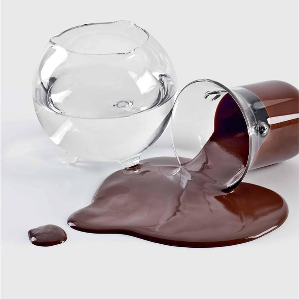 La cioccolatiera, glass chocolate melting pot - Danilo Cascella Premium Store
