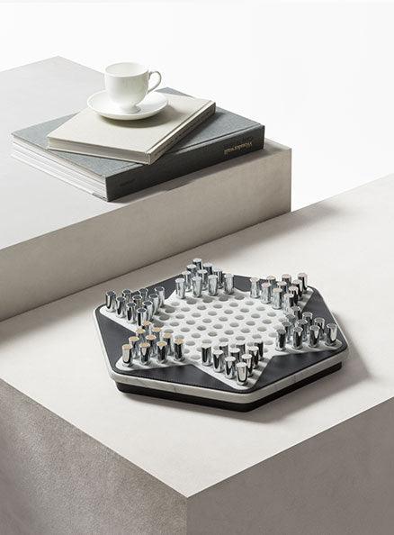 Delos Marble Chinese Checkers - Danilo Cascella Premium Store