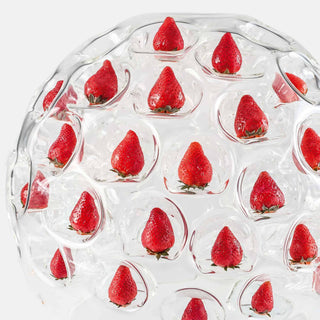 Gennaro, spherical glass serving dish - Danilo Cascella Premium Store