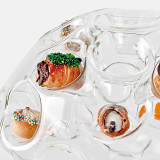 Gennaro, spherical glass serving dish - Danilo Cascella Premium Store