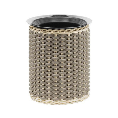 Guimet Leather & Rattan Bottle Cooler - Danilo Cascella Premium Store