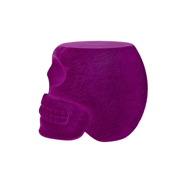 Mexico Stool and Sidetable Velvet Finish - Danilo Cascella Premium Store