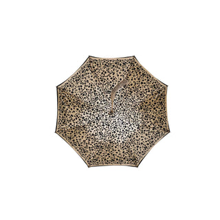 Double Black/ Flower Print Umbrella with Embroidered Handle - Danilo Cascella Premium Store