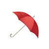 Double Red Daisy Print Umbrella with Jewel Handle - Danilo Cascella Premium Store