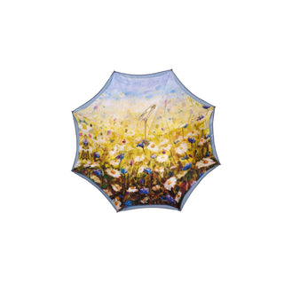 Double Yellow-Blue Flower Meadow Print - Danilo Cascella Premium Store