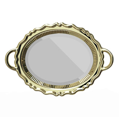 Plateau Miroir, Mirror Wall or Tray, Metal Finish - Danilo Cascella Premium Store