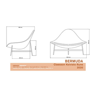 Bermuda Lounge Chair, Baleri Italia - Danilo Cascella Premium Store