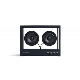 Small Transparent Speaker Black - Danilo Cascella Premium Store