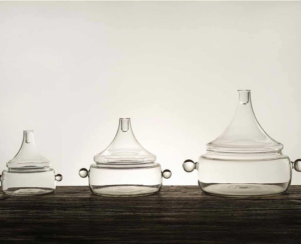 Tala, glass tajine pot - Danilo Cascella Premium Store