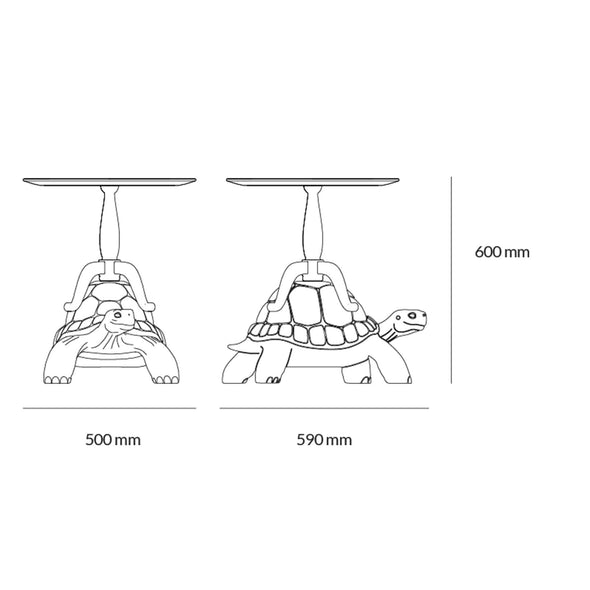 Turtle Carry Coffee Table, Marcantonio - Danilo Cascella Premium Store